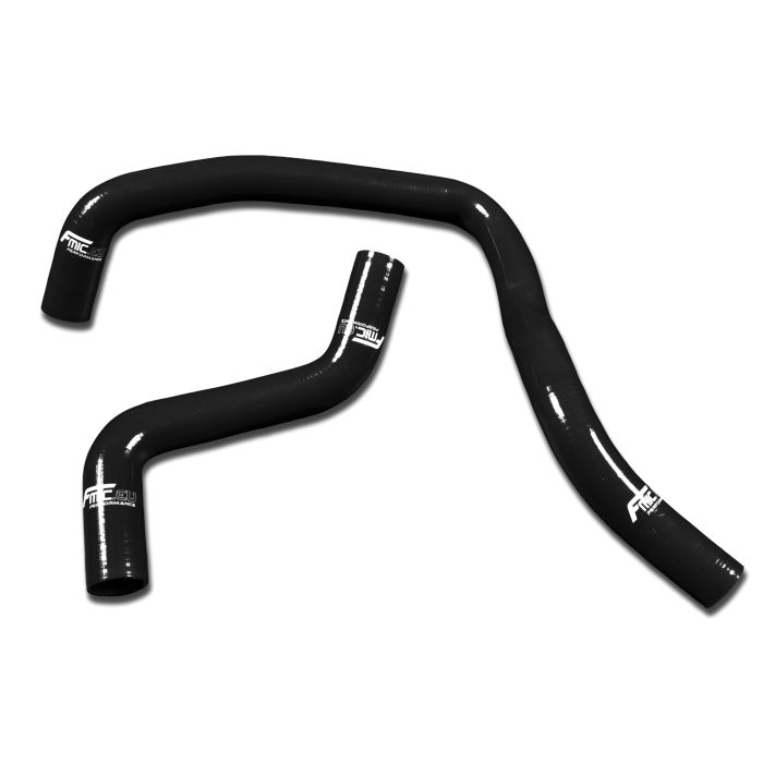 FMIC.EU Radiator Coolant Silicone Hose Kit for Honda Prelude BB6 BB8 SE VTI VTI H22A 1997-2001 - Black
