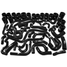 Silicone Radiator Coolant Hose Kit  FMIC.EU for Nissan 300ZX Z32 VG30DETT 1990-1999 - Black