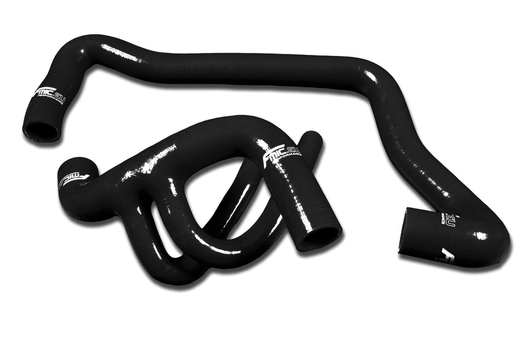 Kit de manguitos de silicona para el radiador y el refrigerante FMIC.EU para Citroen Saxo VTS Peugeot 106 GTI 16V TU5J4 1996-2004 - Negro