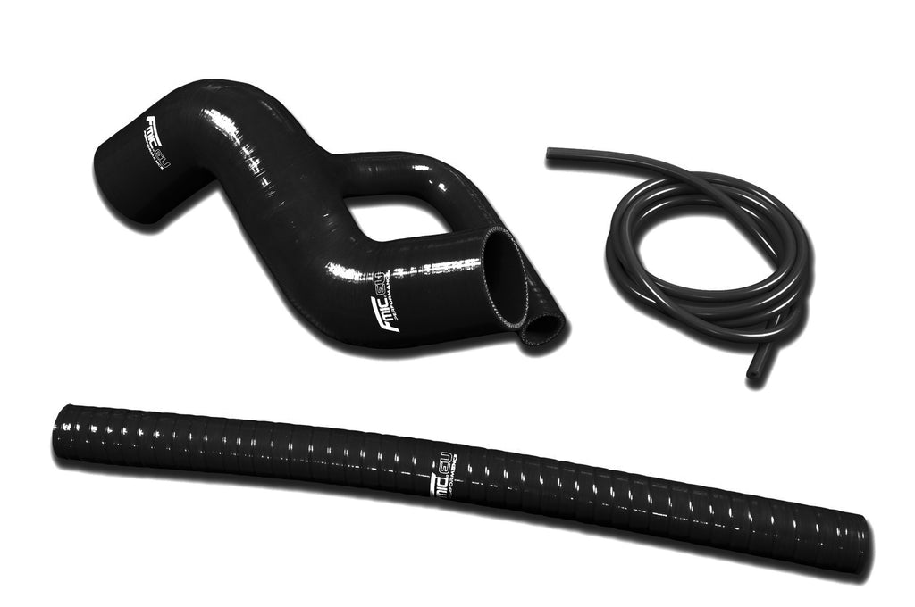 Kit de manguitos de silicona coldside y dump valve FMIC.EU para Audi S3 8L 1.8T - Negro