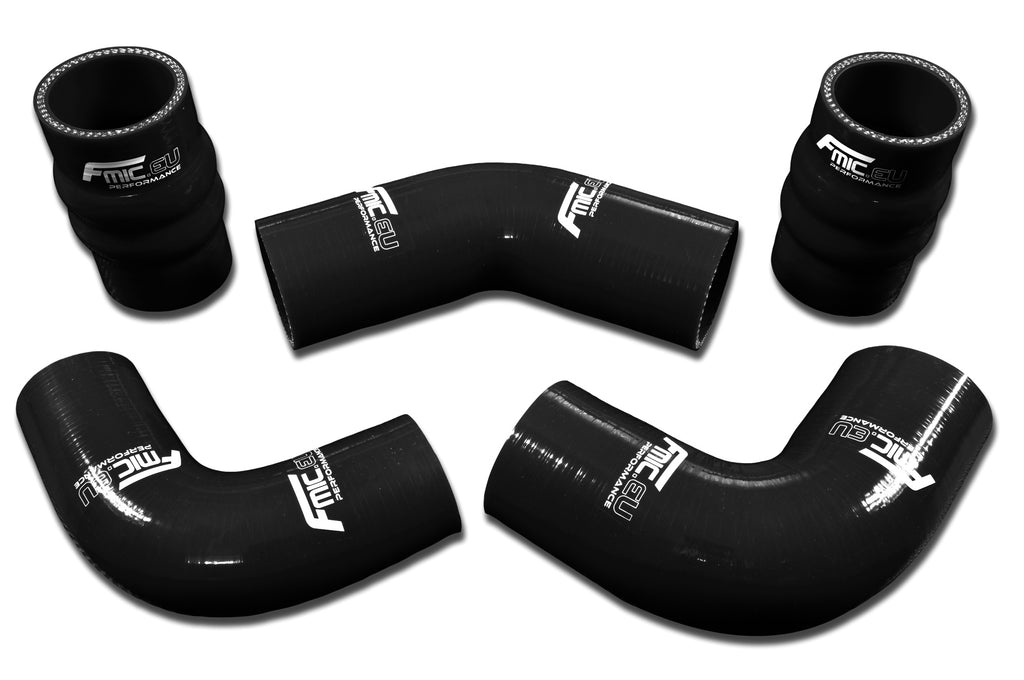 Kit de manguitos de silicona de admisión FMIC.EU para Ford Focus 1.8 TDDi MK1 - Negro