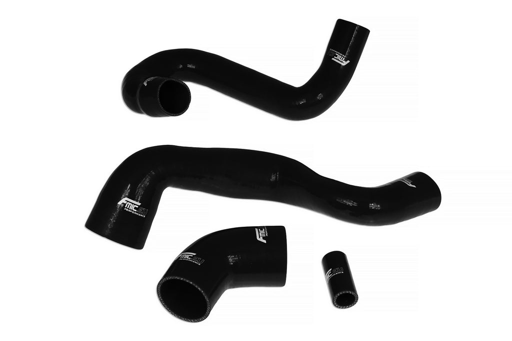 Kit de manguitos de silicona para admisión de aire FMIC.EU para Saab 95 9-5 2.3L 1998-2008 - Negro