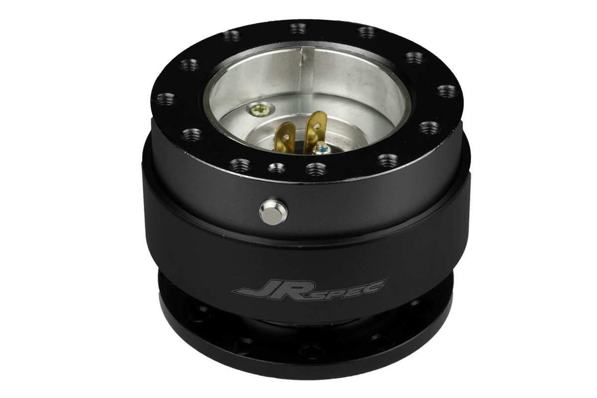 Buje de desmontaje rápido de volante JRspec negro