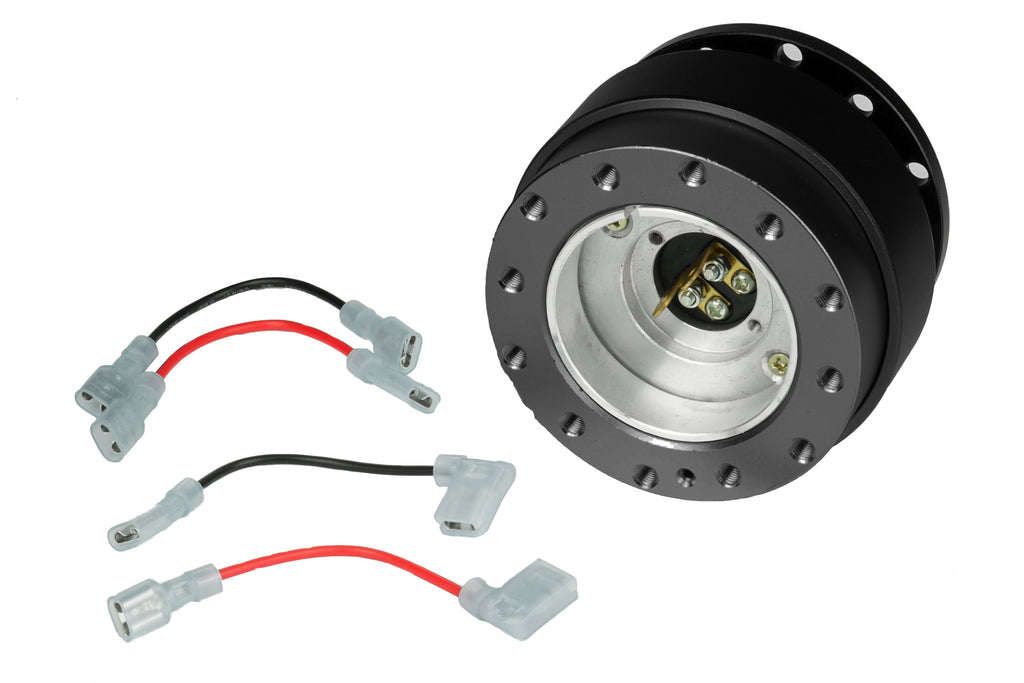 Buje de desmontaje rápido de volante JRspec negro