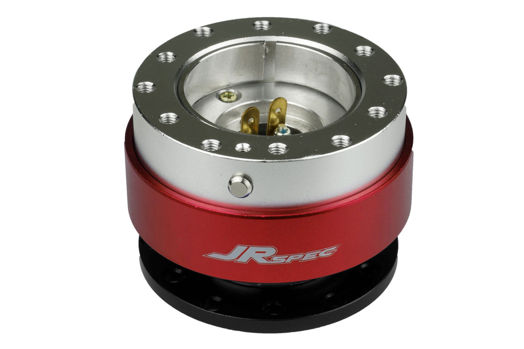 Buje de desmontaje rápido de volante JRspec rojo