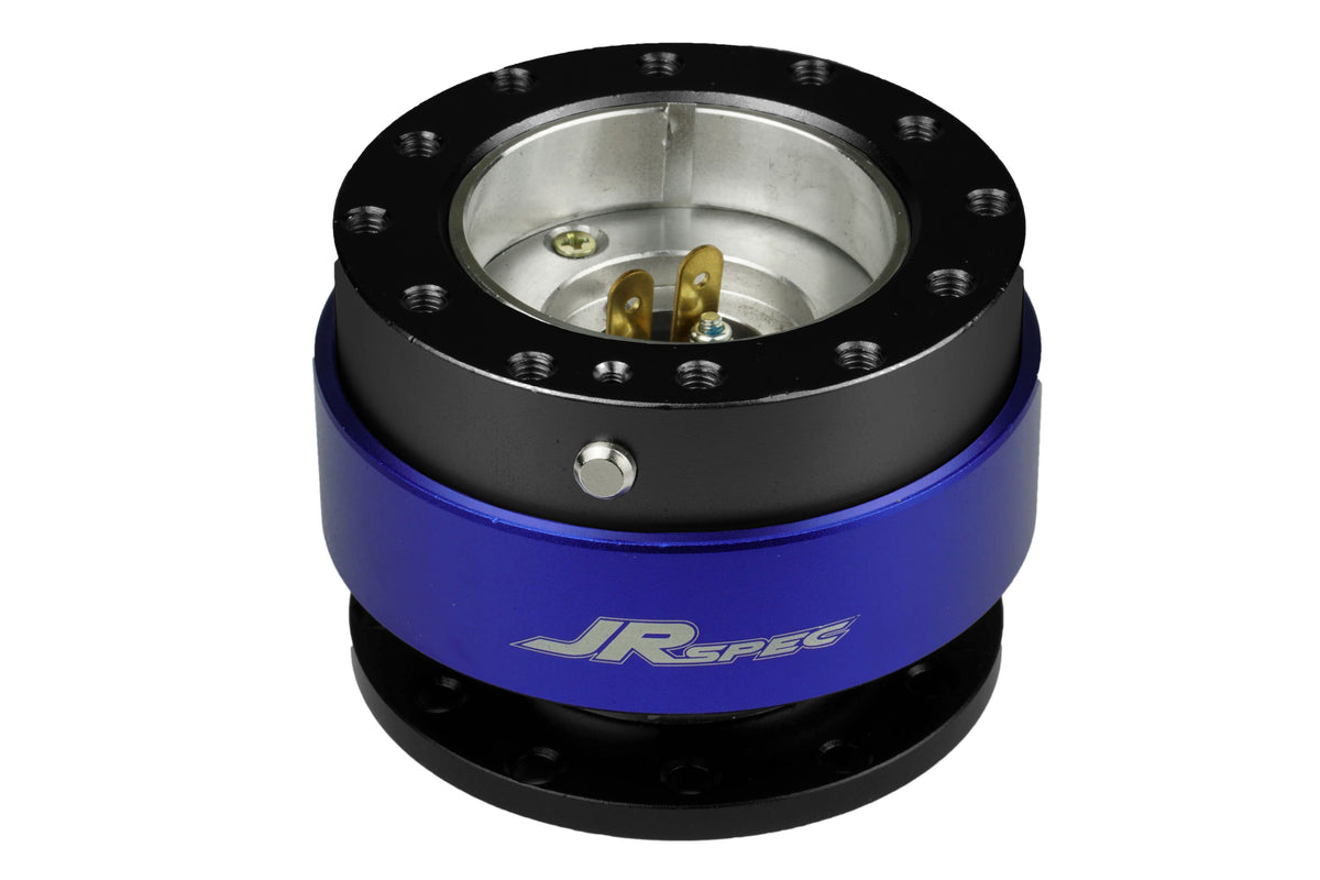 Buje de desmontaje rápido de volante JRspec azul