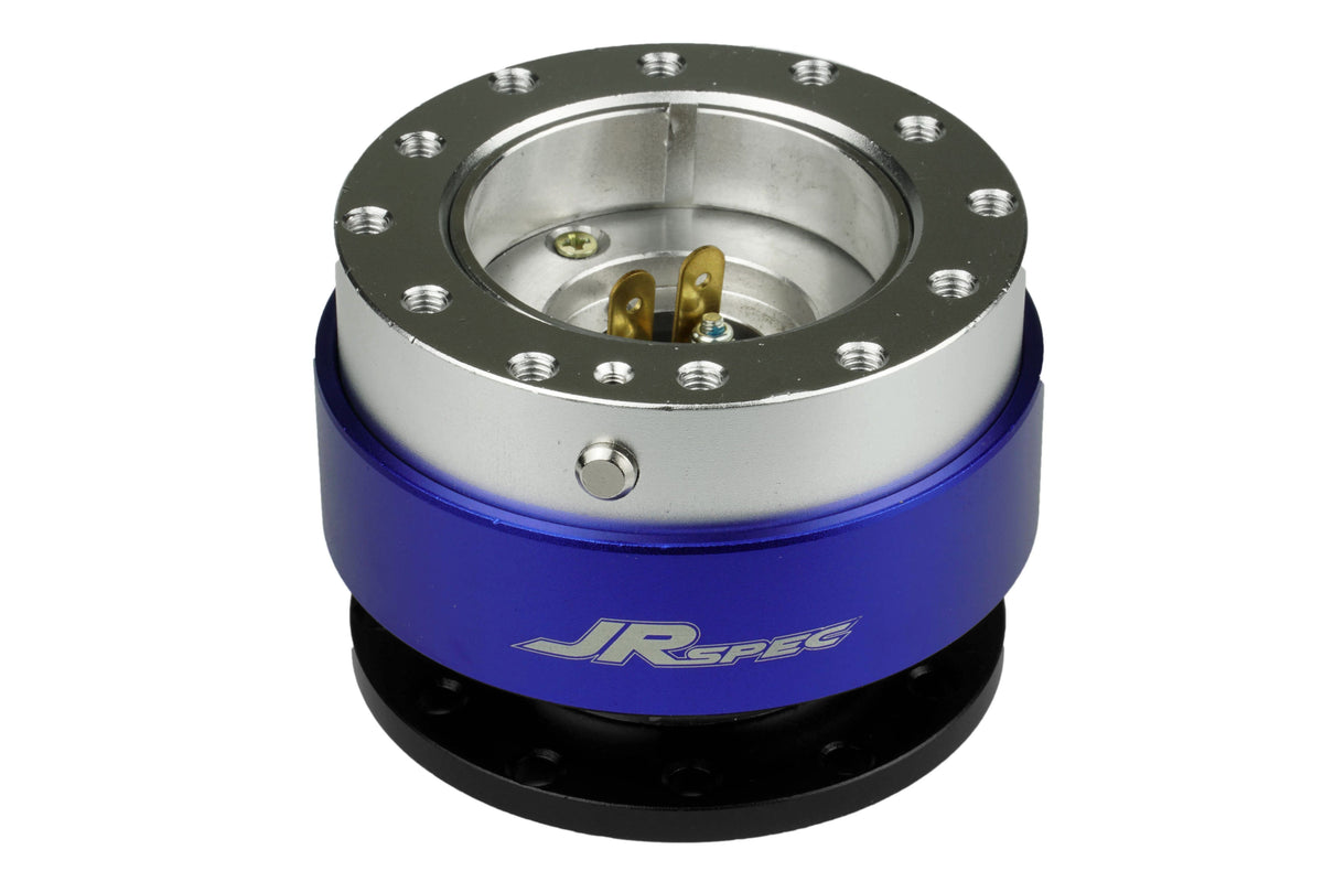 Buje de desmontaje rápido de volante JRspec azul