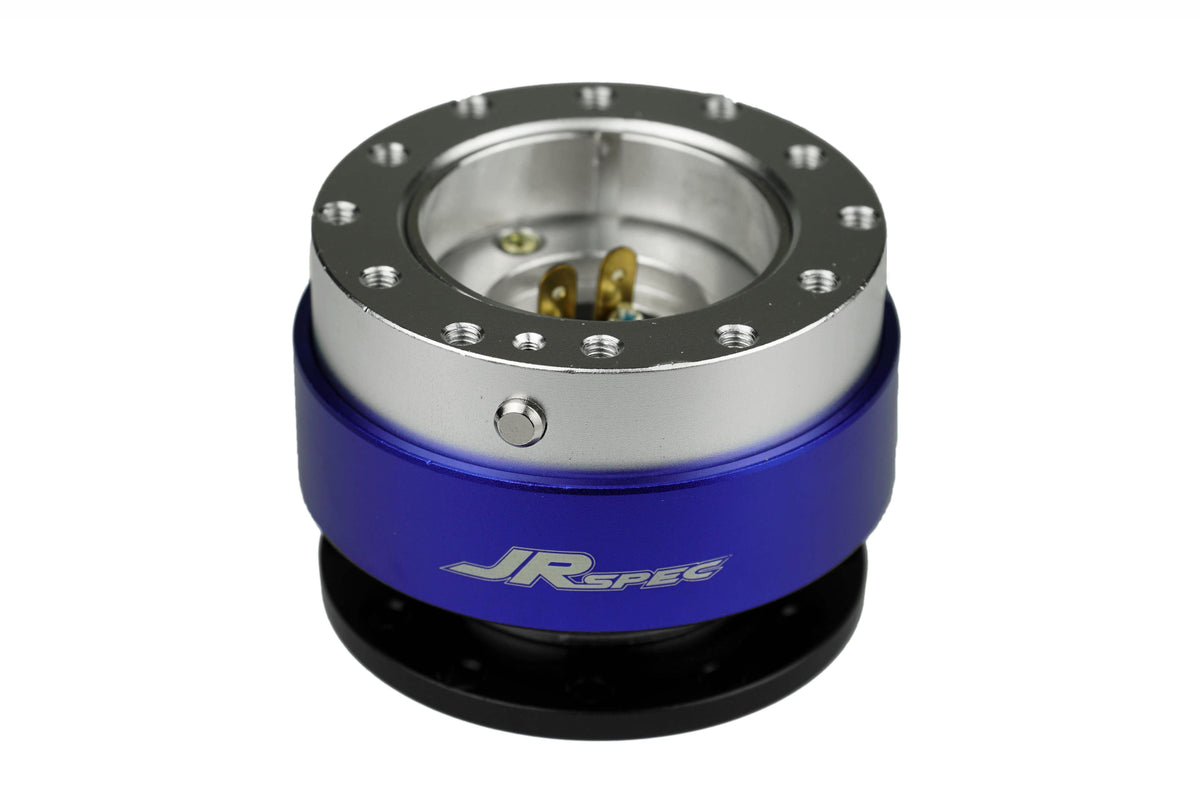 Buje de desmontaje rápido de volante JRspec azul