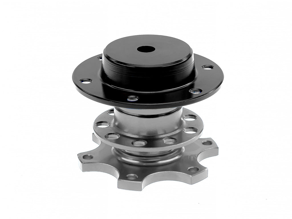 Buje de desmontaje rápido de volante JRspec plateado