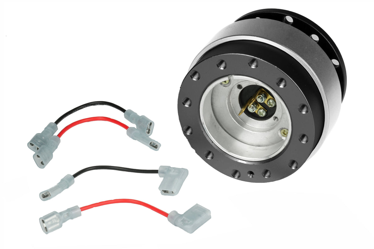 Buje de desmontaje rápido de volante JRspec plateado