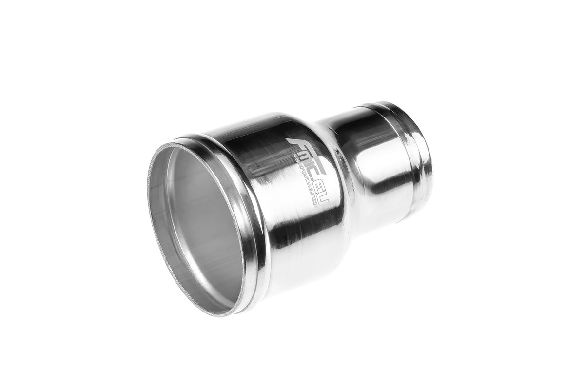 Reductor de aluminio 51/76 mm con extremos con hump