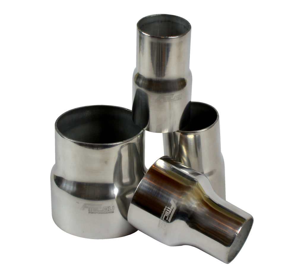 Reductor de aluminio 57/63 mm sin extremos con hump
