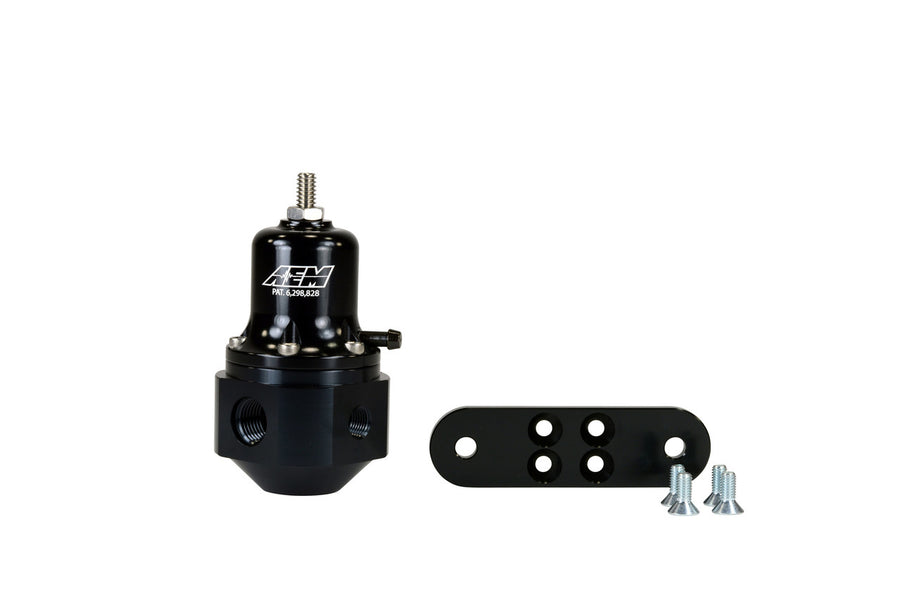 Regulador de presión de combustible ajustable universal AEM 25-305BK