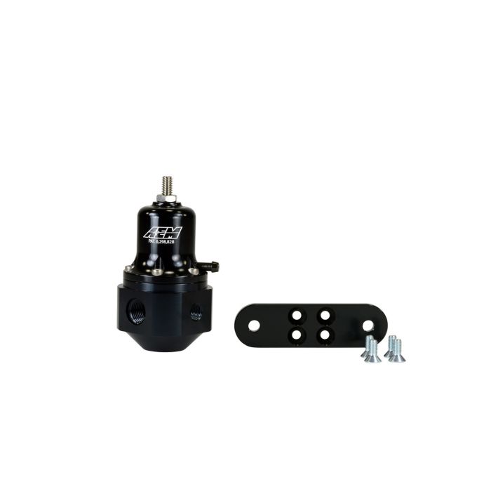 AEM 25-305BK Adjustable Universal Fuel Pressure Regulator