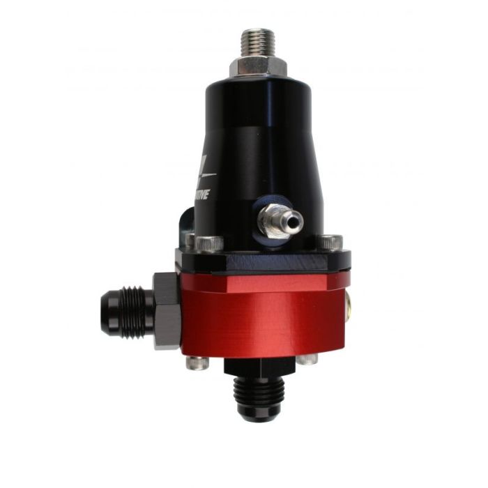 Aeromotive Compact EFI Fuel Pressure Regulator, Adjustable FPR with Male AN-6 Inlet and Return ARE 13105
