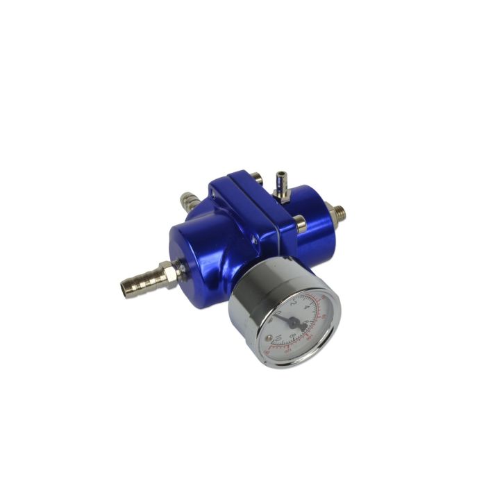 Fuel pressure regulator with 8mm gauge