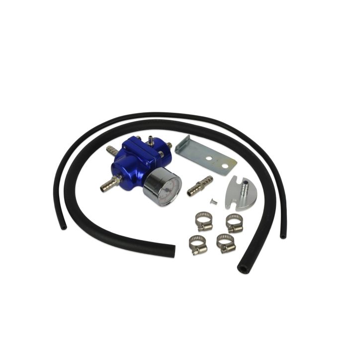 Fuel pressure regulator with 8mm gauge