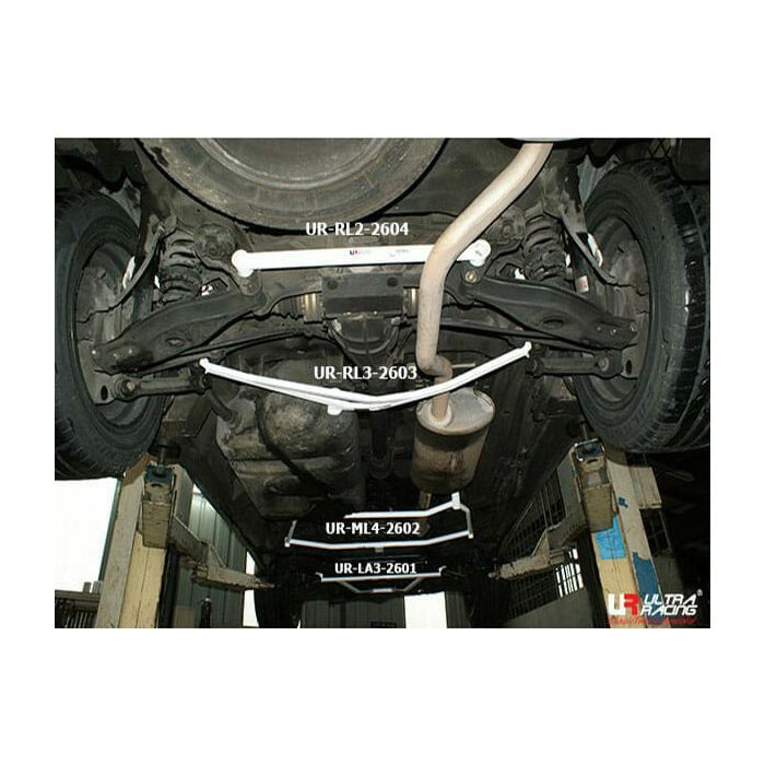 Ultra Racing Rear Lower Bar (2604) for Ssangyong Rodius/Stavic 2.7D 4WD 04-12