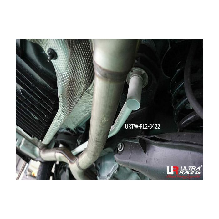 Ultra Racing rear lower bar (3422) for Mercedes C205 C250 C300 (Coupe) 2.0T 15-21/E300 3.0T 16+/C200 C350 2.0 14-21 2WD