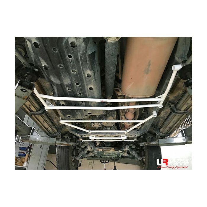 Ultra Racing Rear Lower Bar (4030) for Toyota Land Cruiser Prado (J150) 2.7P 4WD 09+