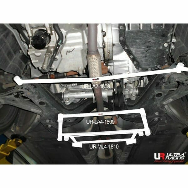 Barra inferior delantera (1808) Ultra Racing para Roewe 350 1.5 2WD 10-15
