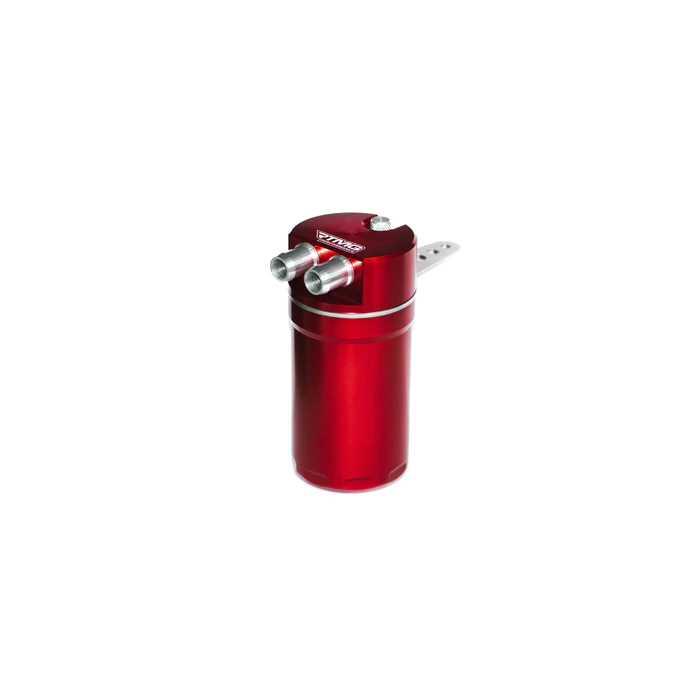 RTMG Performance Large Oil Catch Can Kit for 1.4 TSI Red