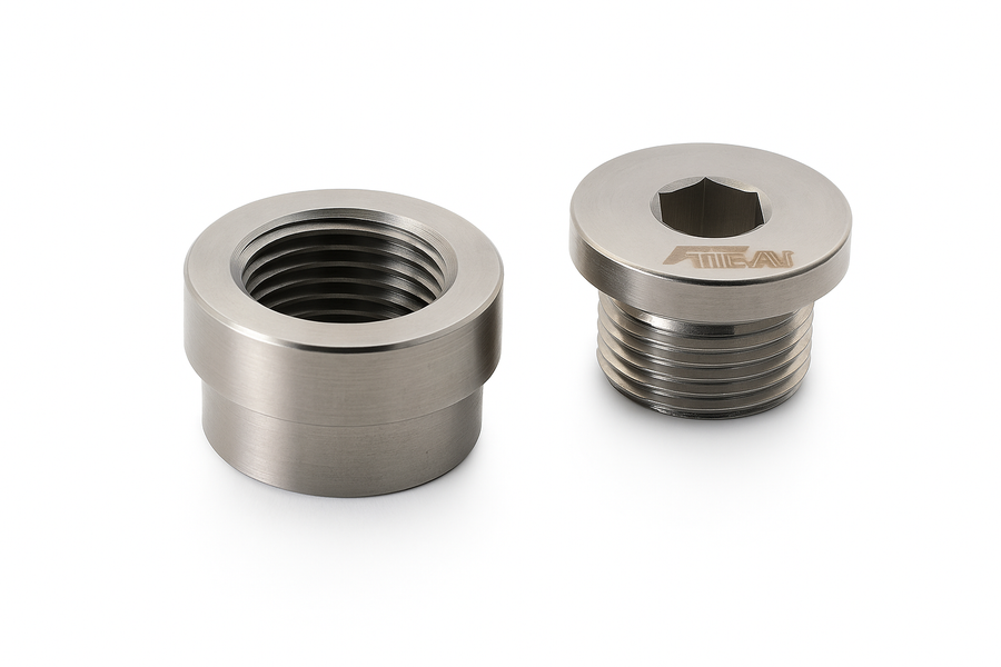 FMIC.EU 18x1.5mm Lambda Sensor Stainless Steel Weld-On Bung