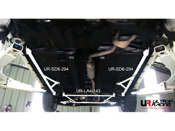 Barra de torsión trasera (294P) Ultra Racing para Perodua Alza (M500) 1.5 2WD 09+/Myvi 1.0/1.3 05-11