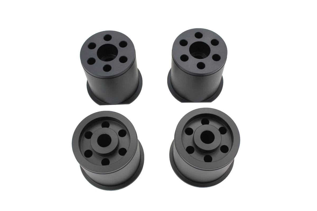 BMW E82 E90 E91 E92 E93 1M M3 MOTORSPORT SILENTBLOCKS DE ALUMINIO MACIZO PARA SUBCHASIS FTWL