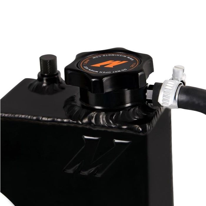 Mishimoto MMRT-E36-92EBK expansion tank for BMW 3 Series E36 92-99, wrinkle black.