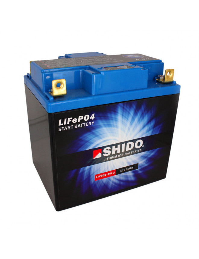 Batería de litio Shido 30A 166x126x175 mm 2 kg
