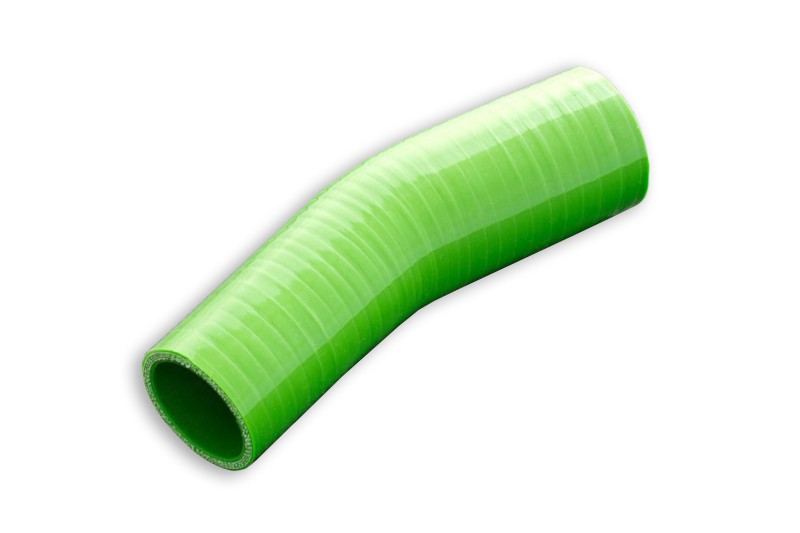 Codo reductor de silicona 23' 25/32 mm verde