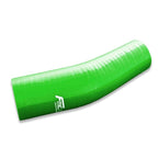 23" Silicone Reducer Elbow (45/54 mm) Green