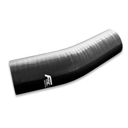 Silicone Reducer elbow 23' 54/70mm Black