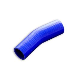Silicone Reducer elbow 23' 57/76mm Blue