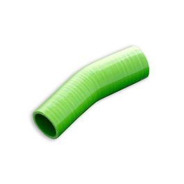 Silicone Reducer elbow 23' 76/102mm Green