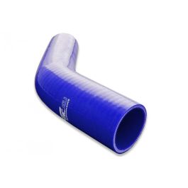 Silicone reducer elbow 45' 28/38mm Blue