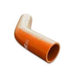 Silicone reducer elbow 45' 16/28mm Orange