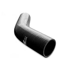 Black 45" Silicone Reducer Elbow (57/83mm)