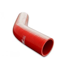Silicone reducer elbow 45' 70/102mm Red