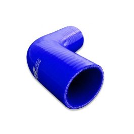 Silicone Reducer elbow 67' 16/25mm Blue