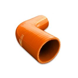 Silicone Reducer elbow 67' 25/38mm Orange