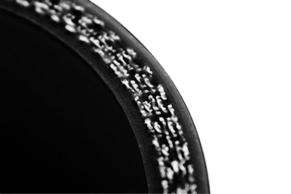Codo reductor de silicona 67' 51/63 mm negro