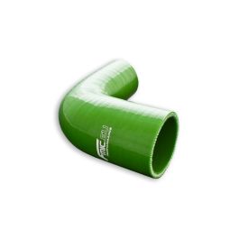 Silicone reducer elbow 90' 22/25mm Green