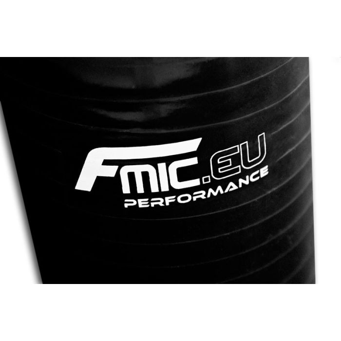 90° silicone reducer elbow (41/57 mm) black