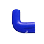 90° Silicone Reducing Elbow (60/89mm) Blue