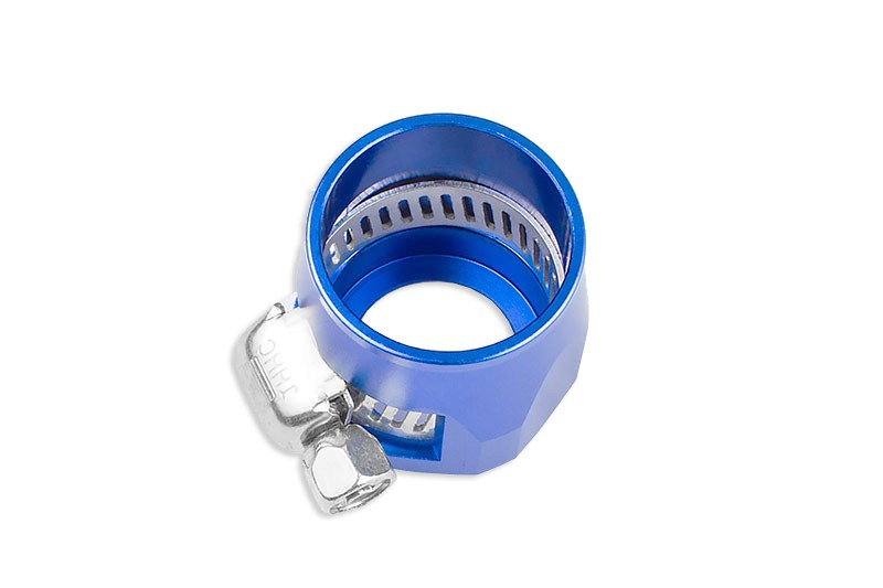 Abrazadera de remate retorcida para manguera de goma AN -4 AN4 12 mm azul