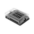 Panel de fusibles grande de 12 V