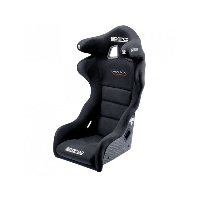 Asiento Sparco ADV-SCX de carbono, homologado por la FIA (8862-2009).