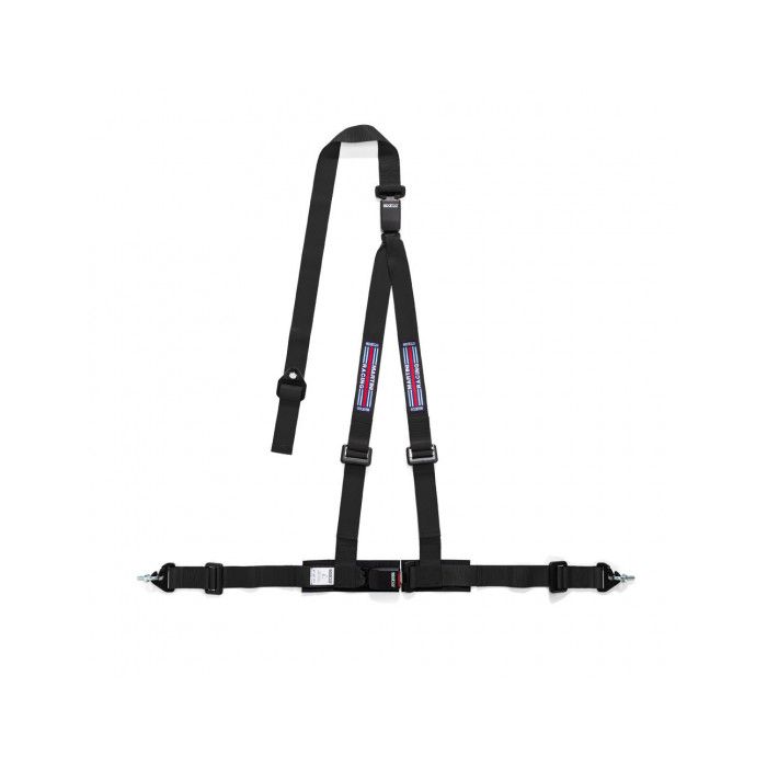 Arnés Sparco R16 Martini Racing Negro Homologado ECE